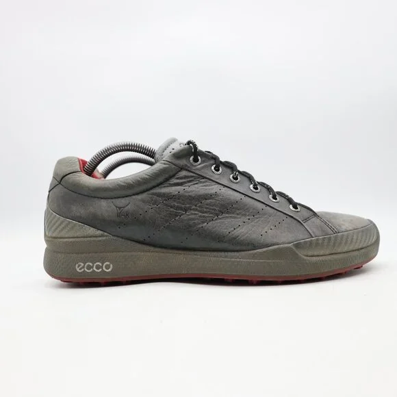 Ecco Biom HydroMax Golf Shoes Men\'s EU 44 M Gray Yak Leather Hybrid Sneakers Ecco Golf 44 for sale | eBay main image 4